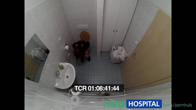 FakeHospital model cums for tattoo removal doctor enjoys himself