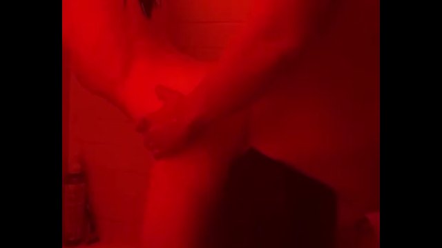 Lesbian Couple Has Sex in The Shower with a Stap On  Real Lesbian Couple Shower Orgasm Sex Toys