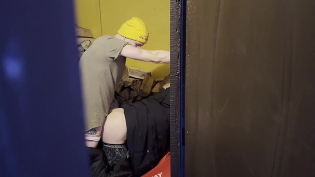 guys fuck in the barn