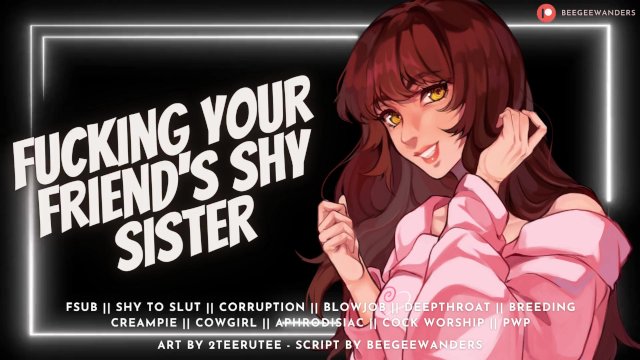 Fucking your Best Friend's Sister at His Party  Audio Roleplay [Female for Male]