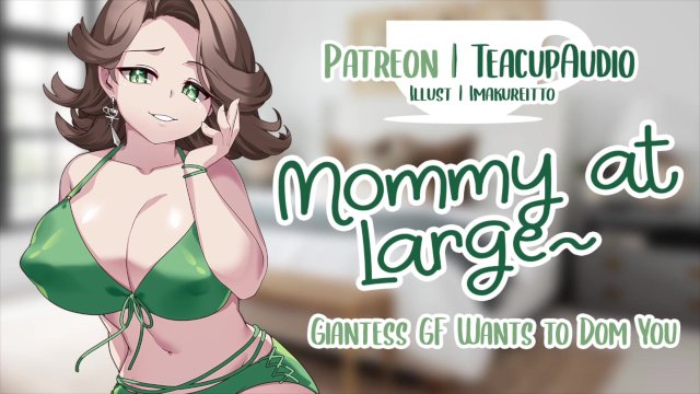 Giantess GF Wants to Dom You [F4M] [ASMR Erotic Roleplay]