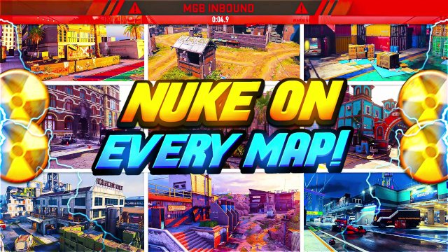 I dropped a NUKE on EVERY MAP in Modern Warfare 2...