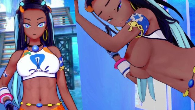 Nessa Couldnt Handle Electric Type Cock - PokeLewd