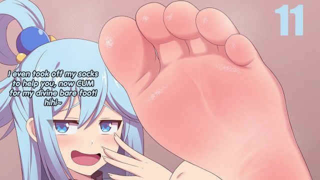 Premature Ejaculation training with Aqua part 2 (femdom, feet, humiliation, premature ejaculation)