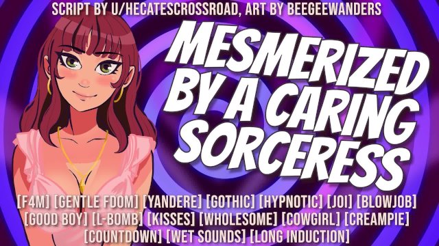 Mesmerizing Sorceress Teases & Milks Your Balls Dry  Erotic Hypnotic Roleplay for Men  Gentle Fdom