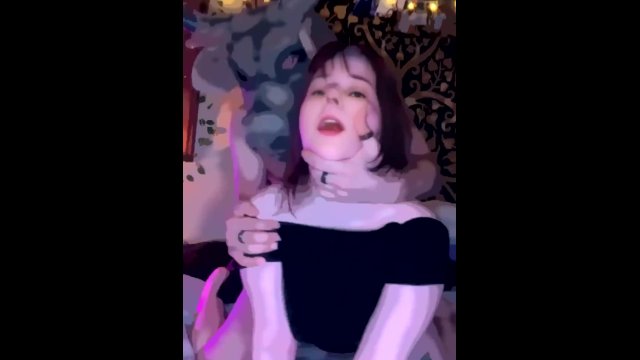 Monster Bull Fucks a Hot 3D Brunette With Nice Tits