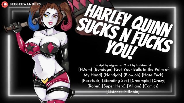 Harley Quinn Captures & Interrogates You With Her Holes!  Erotic ASMR Roleplay for Men