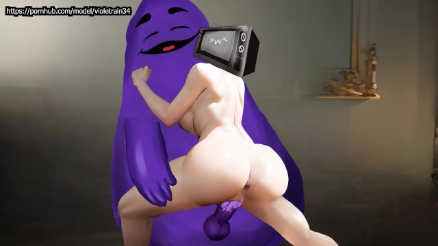 Grimace X Tv Woman Skibidi Toilet Porn hentai