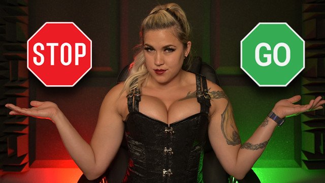 Edging JOI game, Red Light Green Light, Jerk Off Teasing Instructions with Mistress Melody Cheeks