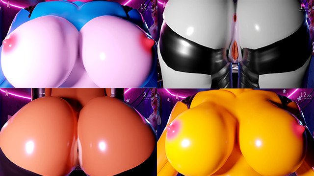 FNAF Screamers SloMo Compilation  Five Nights in Anime 3D 2