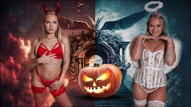 SEX SELECTOR - Harley King Can Be An Angel Or Devil In Bed, It's Up To You To Decide Which You'd Pre