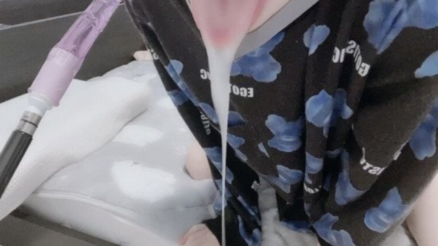 裏垢男子がフェラ＆イラマチオで「口内射精」されちゃうハメ撮り...【女装男子 BL ゲイ】
