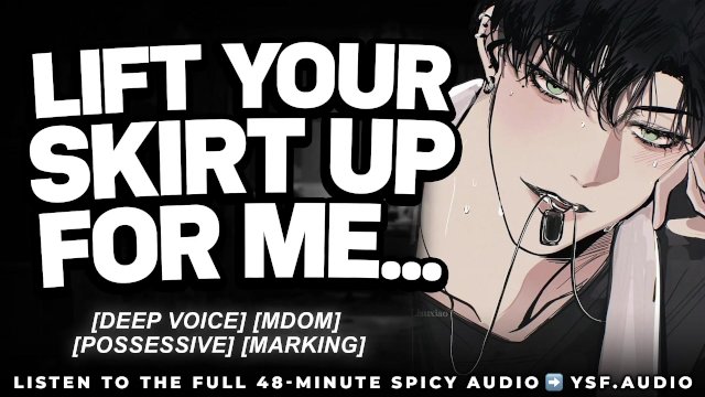 Dominant boyfriend takes you into the dressing room  YSF  Audio Erotica Roleplay  Male Moaning