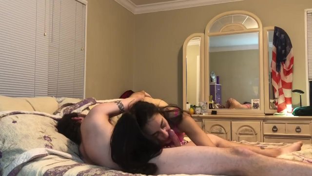 Good little slut gives blowjob and gets pussy ruthlessly pounded