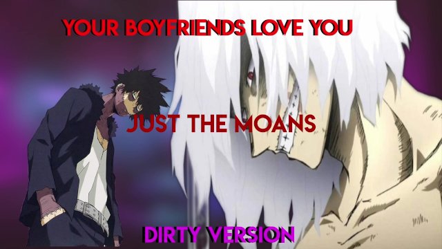 Dabi and Shigaraki Moan and Cum inside you