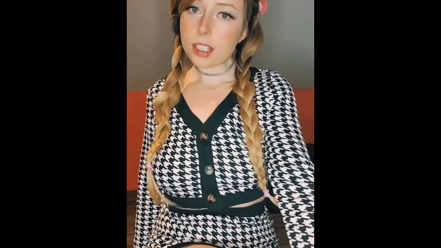 Irish girl gives good boy a reward (JOI)