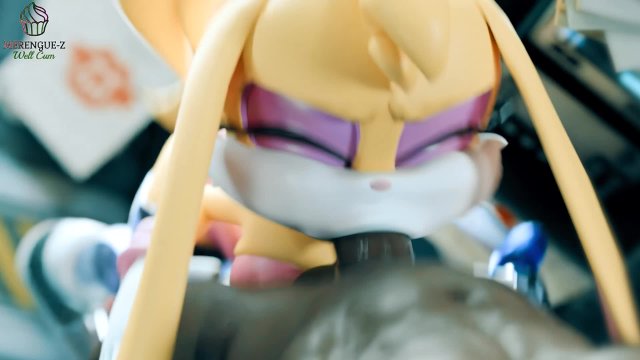 Grab her ears and facefuck rough her bunny throat! (Bunnie Rabbot From Sonic Series)  Merengue Z