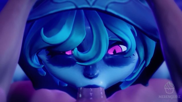 YORDLE VEX DRINKS ALL YOUR THICK AND WARM CUM  Merengue Z