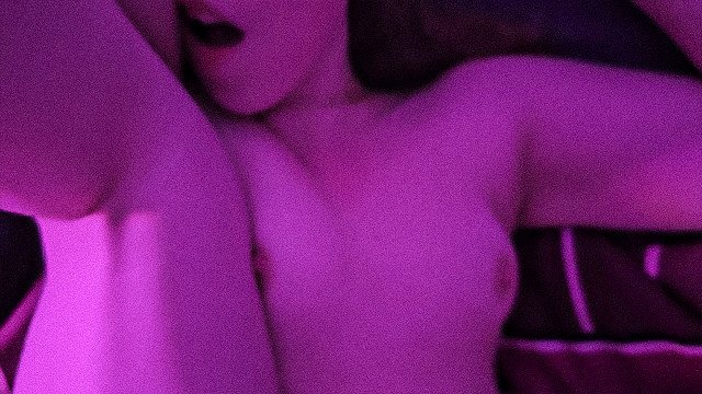 Little slut gets choked while hard fuck she is moaning too loud, gets fucked deep and hard horny POV