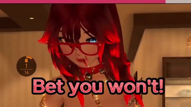 Vrc puppygirl tries not to cum