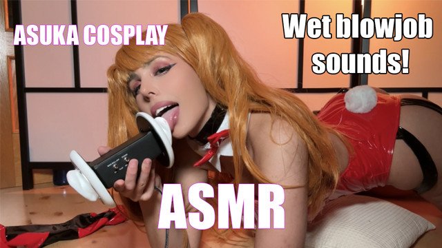 SEX BLOWJOB WET SOUNDS DIRTY TALK ASMR 👅💦/ SLUT COSPLAY