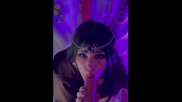 Shadowheart blowjob and facial