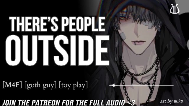 RAILED by a Goth Guy At A Party  Male MOANING  Audio For Women