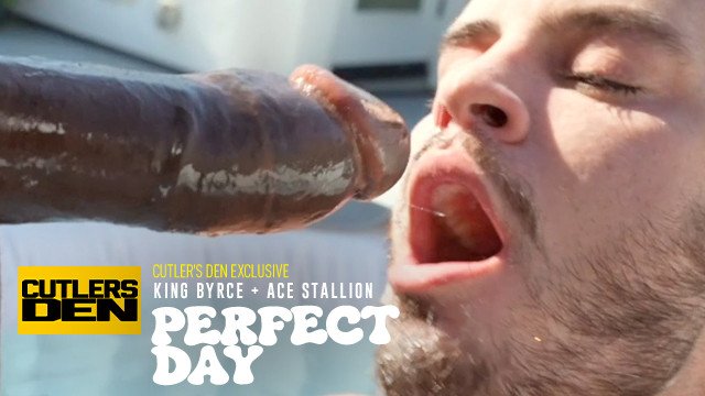 King Byrce breeds Ace Stallion's smooth cunt at Cutler's Den