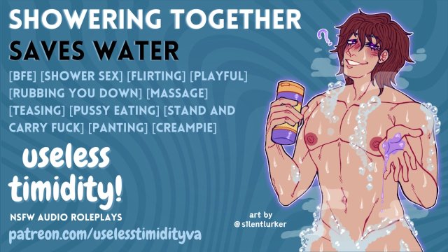 Showering Together Saves Water [BFE] [Shower Sex] [Creampie]  Audio Roleplay For Women [M4F]