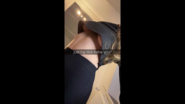 Prove me you have a big dick - then we'll meet