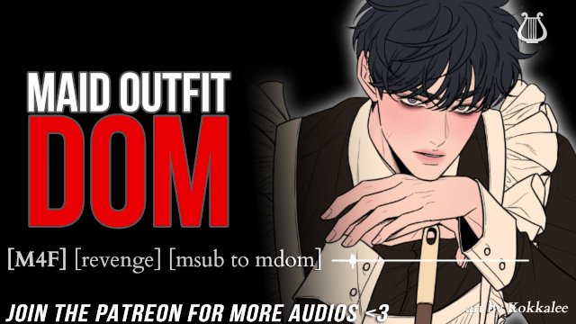 Dominant Boy FUCKS You In A Maid Outfit  Male MOANING  Audio For Women