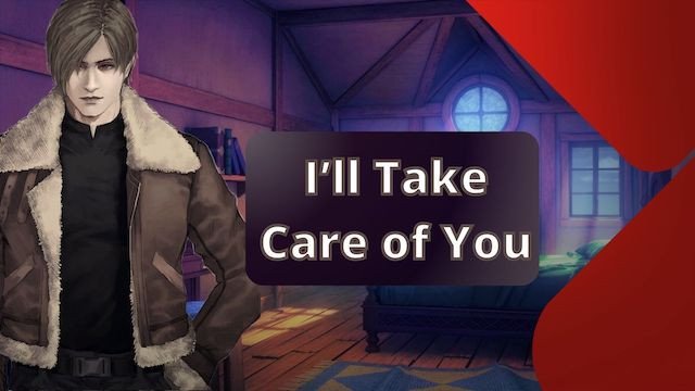 Asking Leon To Comfort You Mid-Mission (Cum Teasing/Creampie)