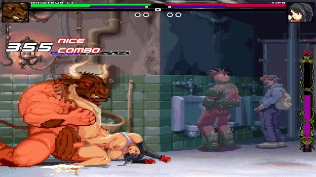 Tifa Lockhart get pound by Minotaur