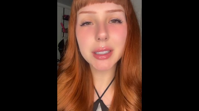 Cum to my face JOI cute girl