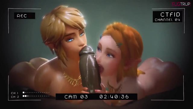 Link & Zelda compete for Ganandorf's Dick 🍆 [The Legend Of Zelda Porn Animation]