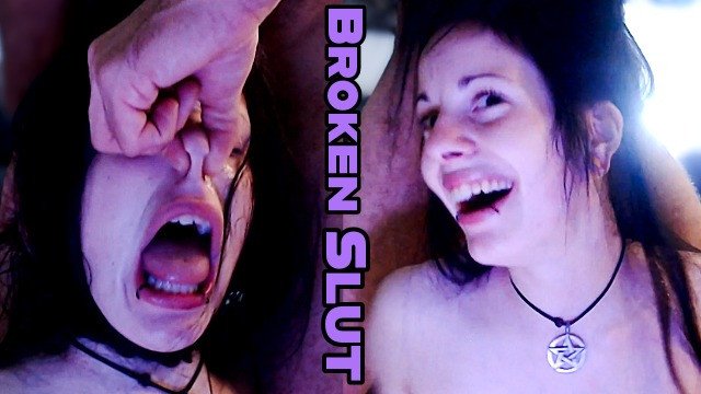 Submissive teen Violette Black enjoy hard doggystyle fuck and deepthroat
