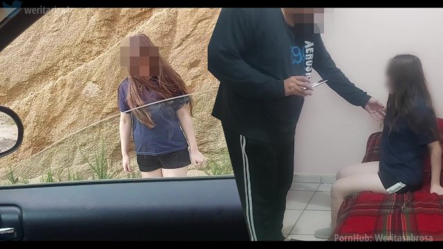 Encuentra a morra putipobre y le ofrece dinero por llenarla de semen y  preñarla