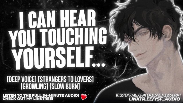(Audio Erotica for Women) Tall Dominant Neighbor Hears You Touching Yourself  YSF