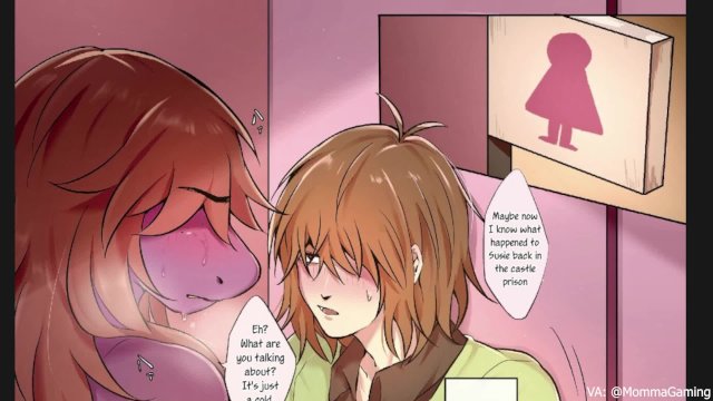 Kris Has To Fuck Susie To Remove The Curse  DELTARUNE HENTAI