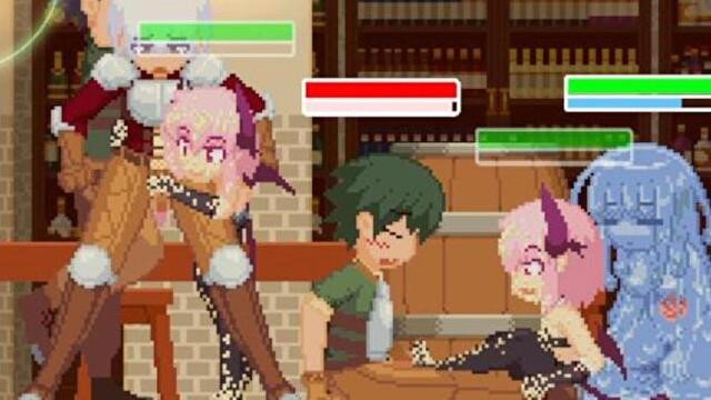 【#Attack it! Devil legion(体験版)実況】サキュバス等モンスター娘達を進行させて大乱交バトドットアニメーションエロゲー)