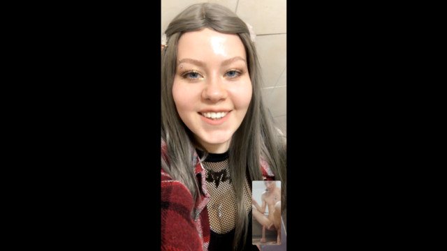Couple Masturbate on Each Other via Video Call