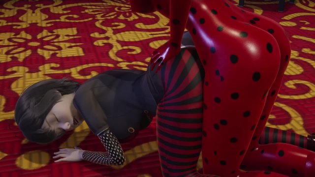 futanari LadyBug fucks Mavis Dracula