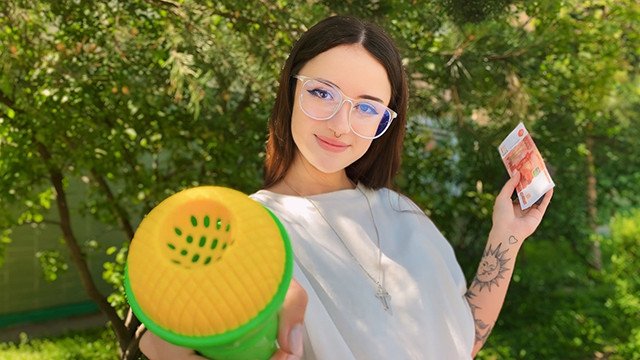 ДЕНЬГИ ИЛИ ПОДАРОК - ТРАХ В ЛЕСУ?🌳