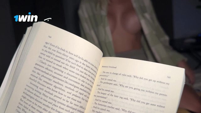 My stepsister seduced me while I was reading a book. Delicious close-up rubbing by BootyFrutti
