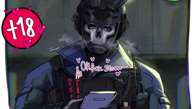 Ghost x OC - 'Oups I Forgot The Camera On!'  Call of Duty Animated Comic - Badjhur