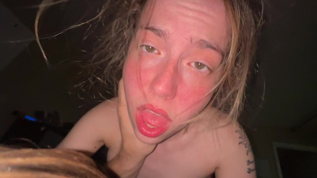 POV Gonzo - TWO of our firsts caught on camera! (Squirting just from sex at 5:15 & throatpie at 10:15) - Amateur Hardcore Homemade OC