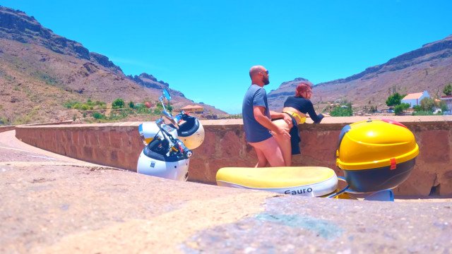 Gran canaria: il filmino delle vacanze per amici e parenti