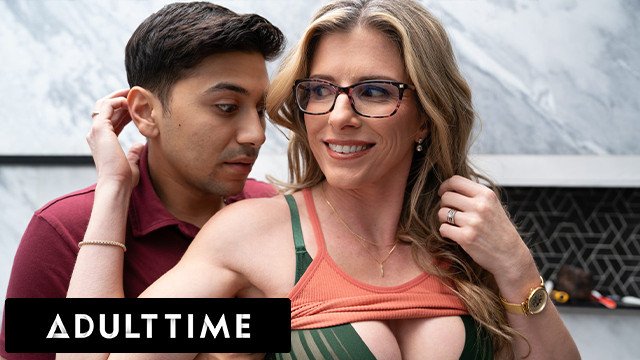 ADULT TIME - 'Let Me Fill His Shoes'... Max Fills Steps Up To Fuck Lonely Stepmom Cory Chase!