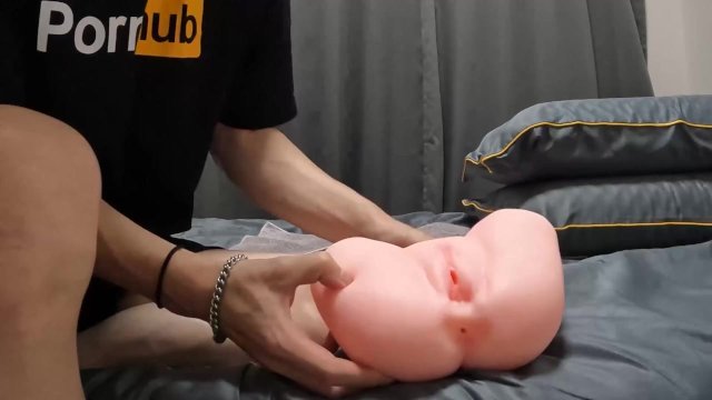 【オナニー】好きな子と生中セックスしている妄想をしながらオナニーしちゃいました【えすくん】　男 オナニー ローション ラブドール オナホ 日本人 男 喘ぎ 声 ゲイ 言葉責め