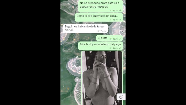 Que fácil es coger con mi profesor
